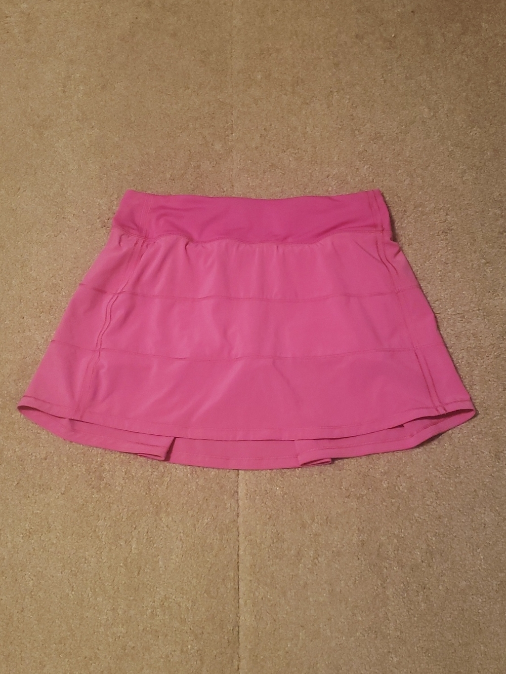 Lululemon Women's Pink Pace Rival (Tall) Skirt